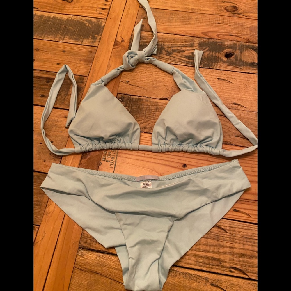 Eberjay baby blue bikini !!! New without tags